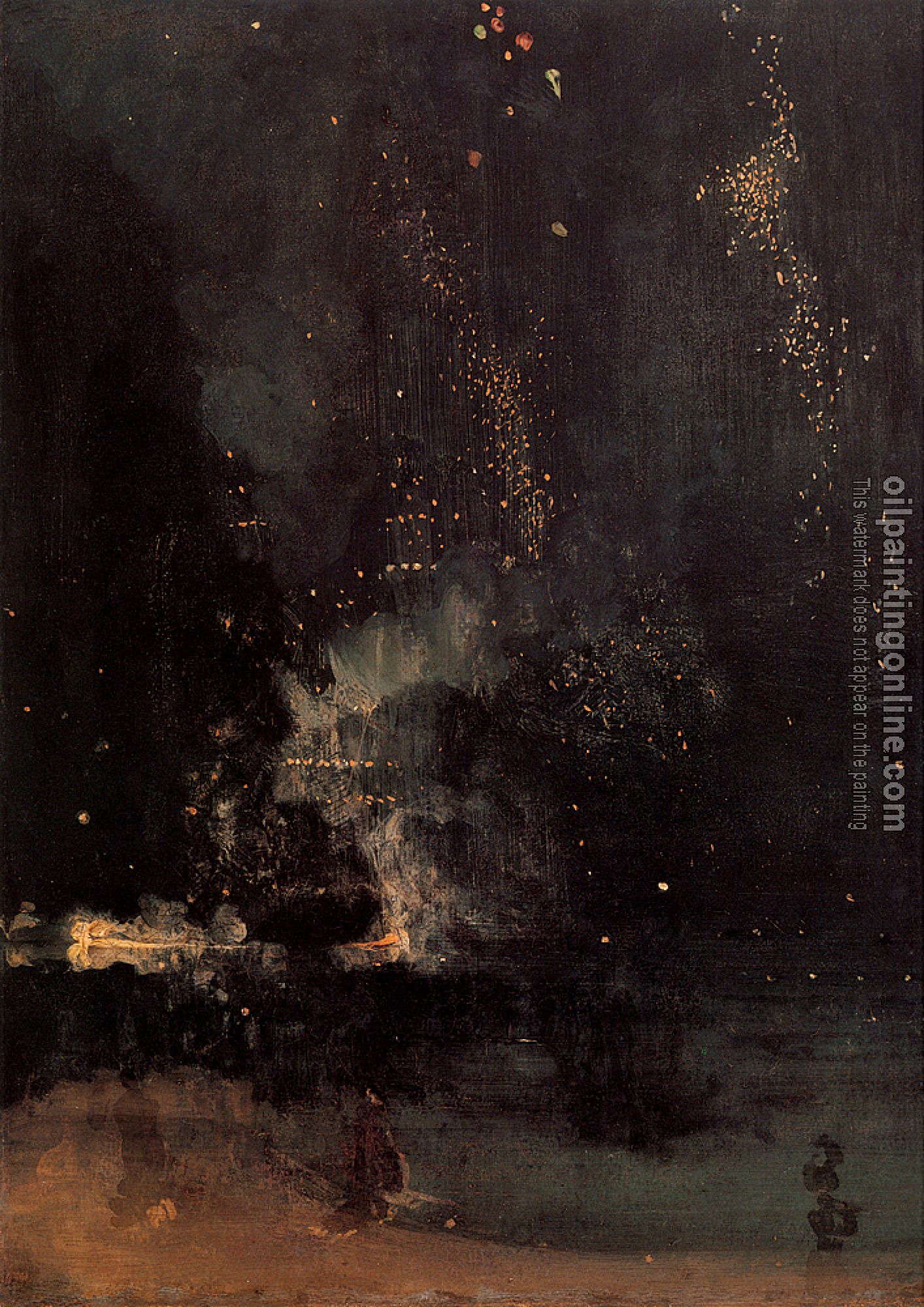 Whistler, James Abbottb McNeill - The Falling Rocket